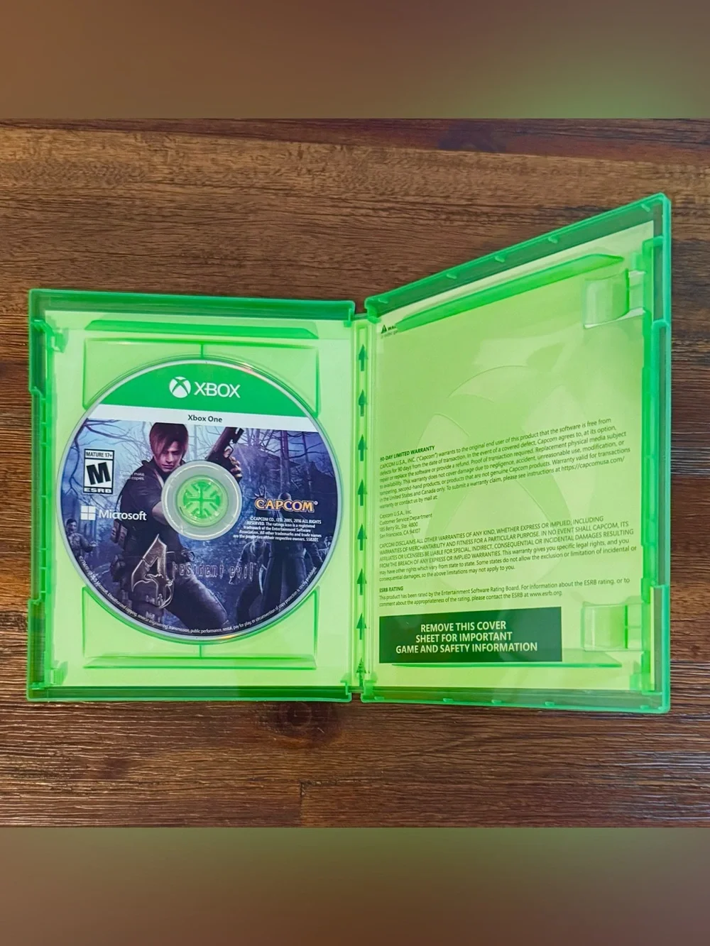 Resident Evil 4 Xbox One RARE Game Survival Horror Tested Video Iconic GOAT